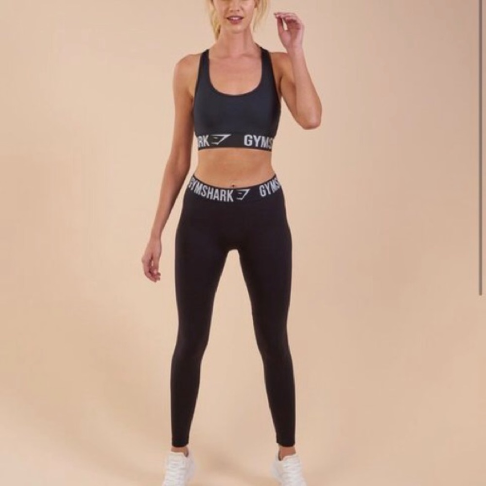 Gymshark Fit Legging Black/White
